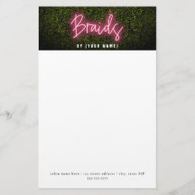 Neon Boxwood Hair Salon Beruflich Braids