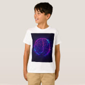 Neon Brain Kids' Meme T - Shirt (Vorne ganz)