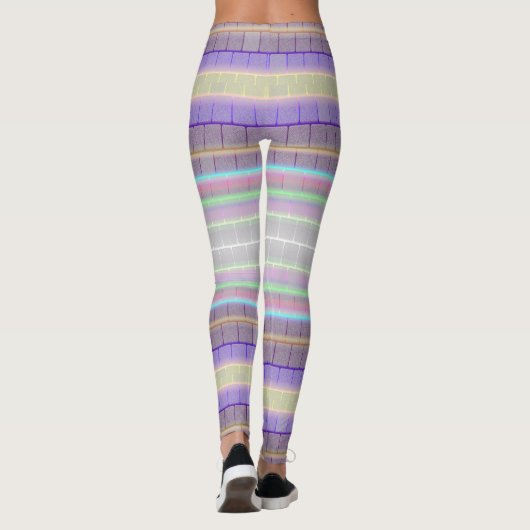 Neon Bricks Leggings (Rückseite)