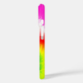 Neon Bright Abstrakt Swirl Case-Mate iPhone Hülle (Rückseite / Links)