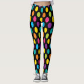 Neon Bright trendige Mode farbiges Design 3 Leggings (Vorderseite)