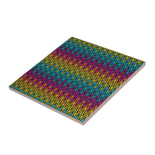 Neon Bright trendige Mode farbiges Design 8 Fliese (Seite)