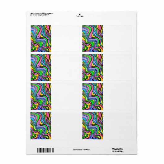 Neon Brook-Psychedelic Modern Art (Vorne)