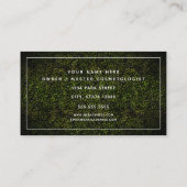 Neon Brows Business Card Visitenkarte (Rückseite)