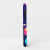 Neon Bubble Universe Case-Mate iPhone Hülle (Hinten/Links)