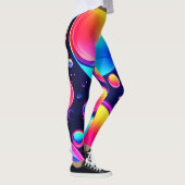 Neon Bubble Universe Leggings (Rechts)