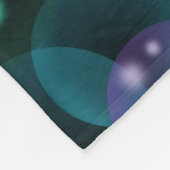 Neon Bubbles Fleecedecke (Ecke)