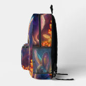 Neon Bunny Bedruckter Rucksack (Rechts)
