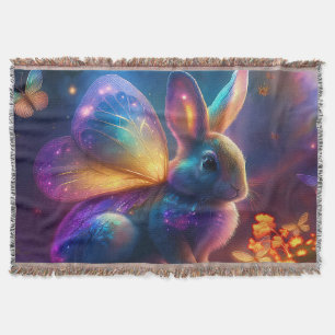 Neon Bunny Decke
