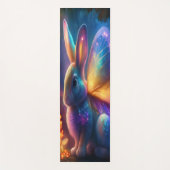 Neon Bunny Yogamatte (Vorderseite)