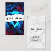 Neon Business Card Visitenkarte (Vorne/Hinten)