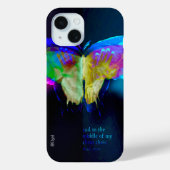 Neon Butterfly Case (Rückseite)