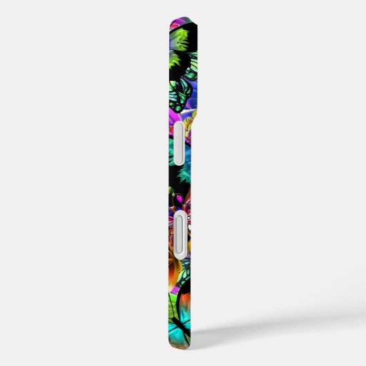 Neon Butterfly Collection Case-Mate iPhone Hülle (Rückseite / Rechts)