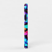 Neon Butterfly Pattern Case-Mate iPhone Hülle (Hinten/Rechts)