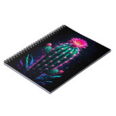 Neon Cactus Bloom Notizblock (Linke Seite)