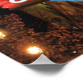 Neon Cafe Sign (Cleveland, Ohio) Poster 12x12 (Ecke)