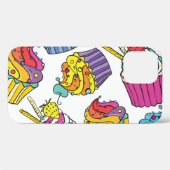 Neon Cakes: Pop Art Pattern. Case-Mate iPhone Hülle (Rückseite (Horizontal))