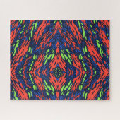 Neon-Camouflage-Herausforderung Puzzle (Horizontal)