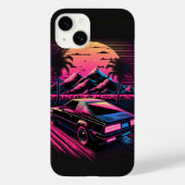 Neon Car Phone Cover (Rückseite)