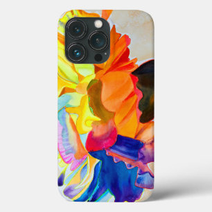 Neon Carnation Aquarell Blume Case-Mate iPhone Hülle