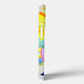 Neon Carnation Aquarell Blume Case-Mate iPhone Hülle (Rückseite / Rechts)