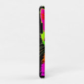 Neon Cat Portrait Case-Mate iPhone Hülle (Hinten/Rechts)
