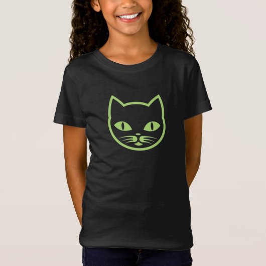 Neon Cat T-Shirt (Vorderseite)