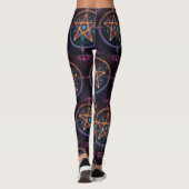 Neon Celtic Symbols Leggings (Rückseite)