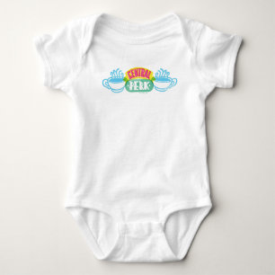 Neon-Central-Perk-Logo Baby Strampler