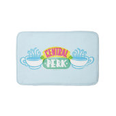 Neon Central Perk Logo Badematte (Vorderseite)