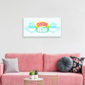 Neon Central Perk Logo Leinwanddruck (Insitu (Wohnzimmer))