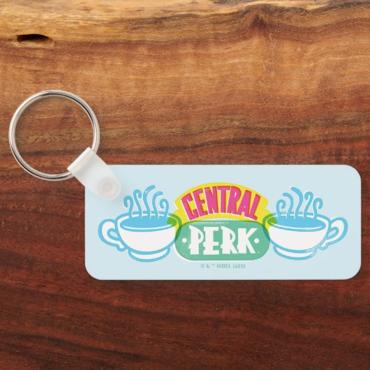 Neon Central Perk Logo Schlüsselanhänger (Rückseite)