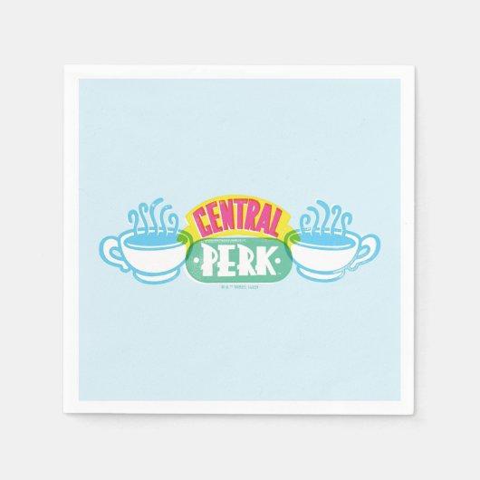 Neon Central Perk Logo Serviette (Vorderseite)