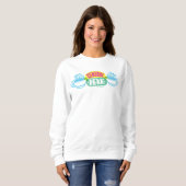 Neon Central Perk Logo Sweatshirt (Vorne ganz)
