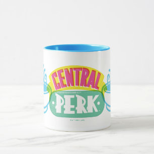 Neon Central Perk Logo Tasse