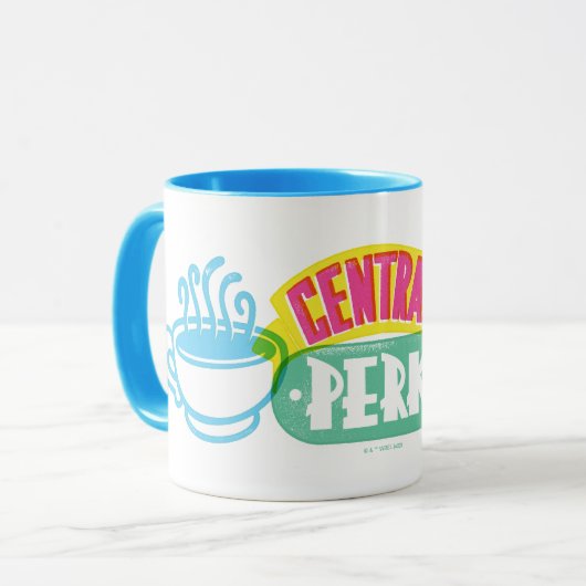 Neon Central Perk Logo Tasse (Vorderseite Links)