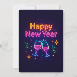 neon-champagne-toast-happy-new-year-colorful-fun-p feiertagskarte