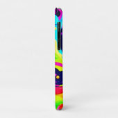 Neon-Chaos-Flüssigkeitsfarben-Explosion Case-Mate iPhone Hülle (Hinten/Links)