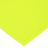 Neon Chartreuse Solid Color | Classic | elegant Tischdecke (Schrägansicht)
