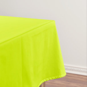 Neon Chartreuse Solid Color   Classic   elegant Tischdecke