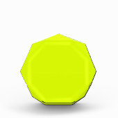 Neon Chartreuse Solid Color | Classic Fotoblock (Vorderseite)
