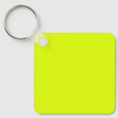Neon Chartreuse Solid Color | Classic Schlüsselanhänger (Vorderseite)