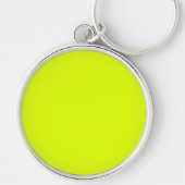 Neon Chartreuse Solid Color | Classic Schlüsselanhänger (Vorne)
