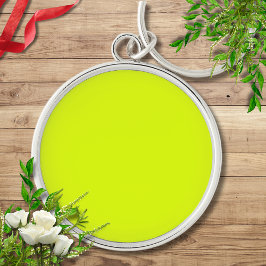 Neon Chartreuse Solid Color | Classic Schlüsselanhänger