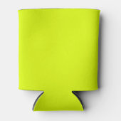 Neon Chartreuse Solid Color | Trendfarbe Dosenkühler (Vorderseite)