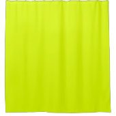 Neon Chartreuse Solid Color | Trendfarbe Duschvorhang (Vorderseite)