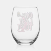 Neon Cheats: Einen letzten Toast Weinglas Ohne Stiel (Rückseite)