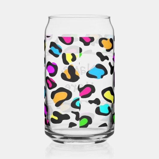 Neon Cheetah Dosenglas (Rechts)
