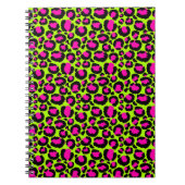 Neon Cheetah Pattern, Boys Girls & Kids, Leopard Notizblock (Vorderseite)