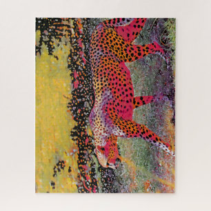 Neon Cheetah Puzzle